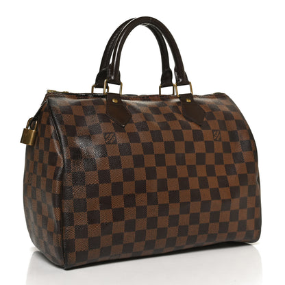 Louis Vuitton Damier Ebene Speedy 30 3 of 13