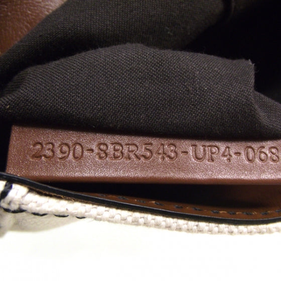 Canvas Leather B Bag