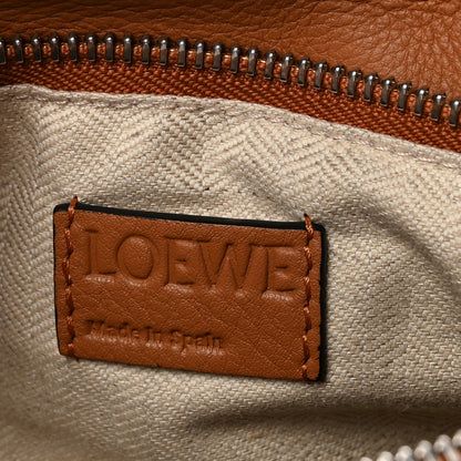 Loewe Calfskin Marine Stripe Small Puzzle Bag Tan Black White 6 of 9