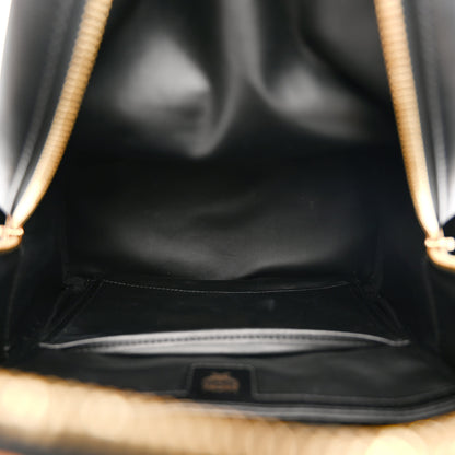 MCM Visetos Small Stark Backpack Cognac Black 5 of 9