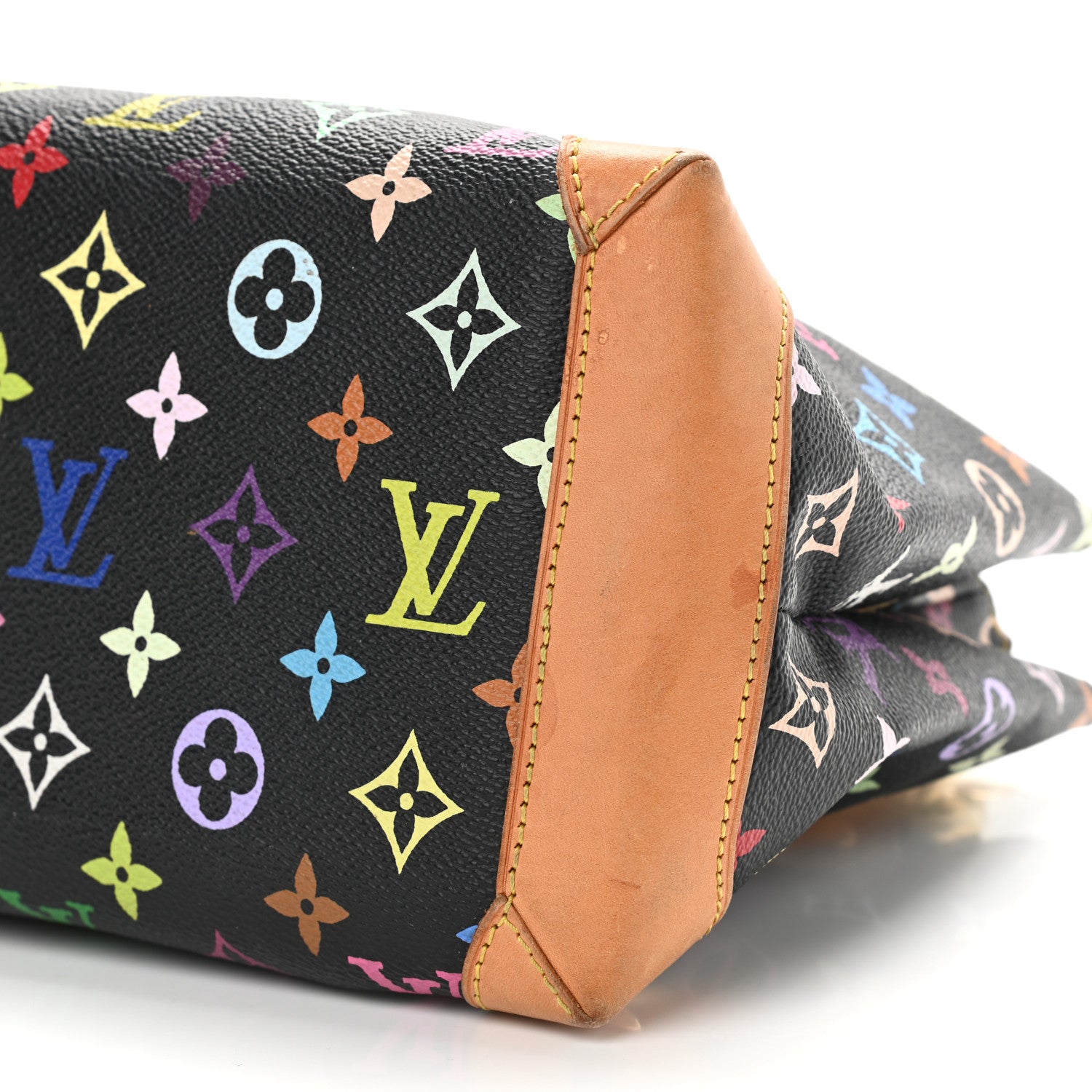 Louis Vuitton Monogram Multicolor Audra Black 10 of 14