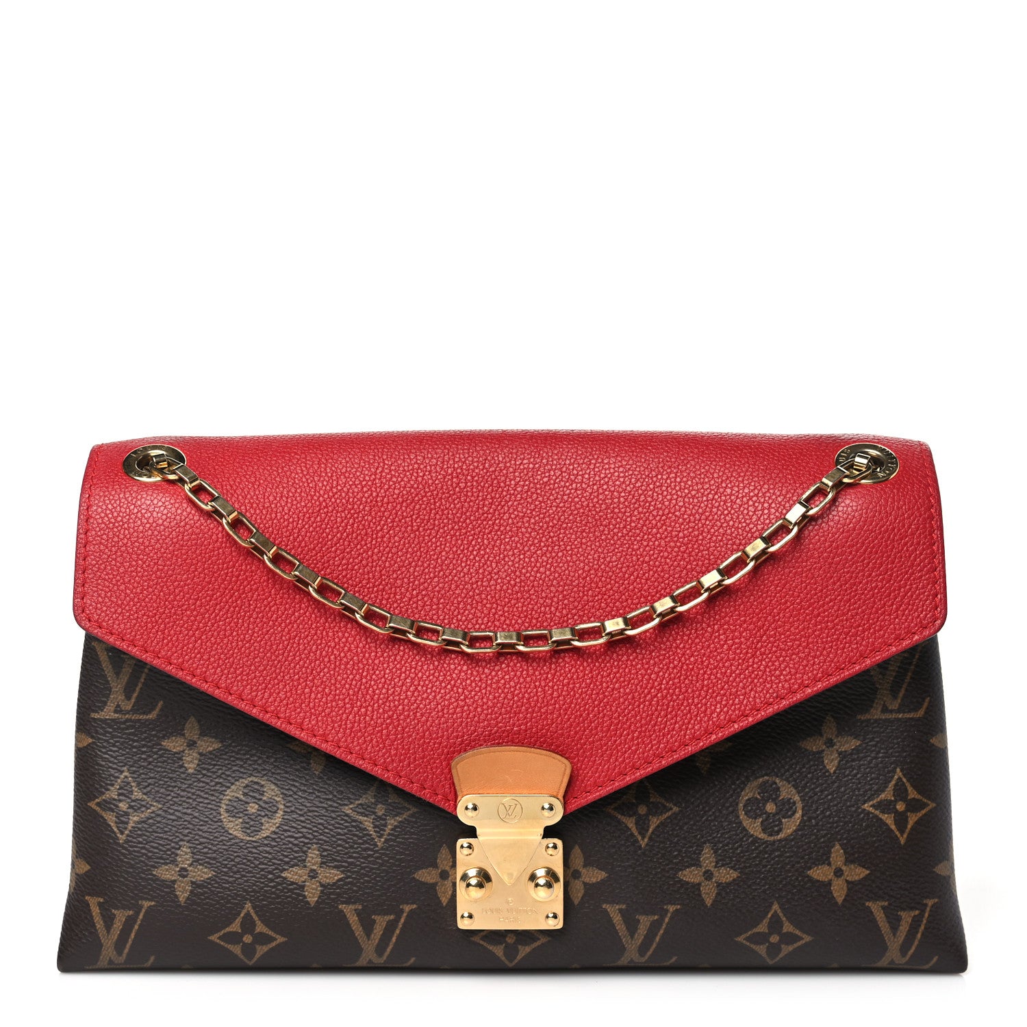 Louis Vuitton Monogram Pallas Chain Cherry 1 of 10