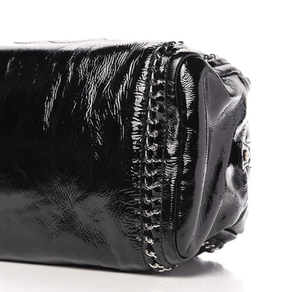 Chanel Patent Medium Luxe Ligne Bowler Black 7 of 9