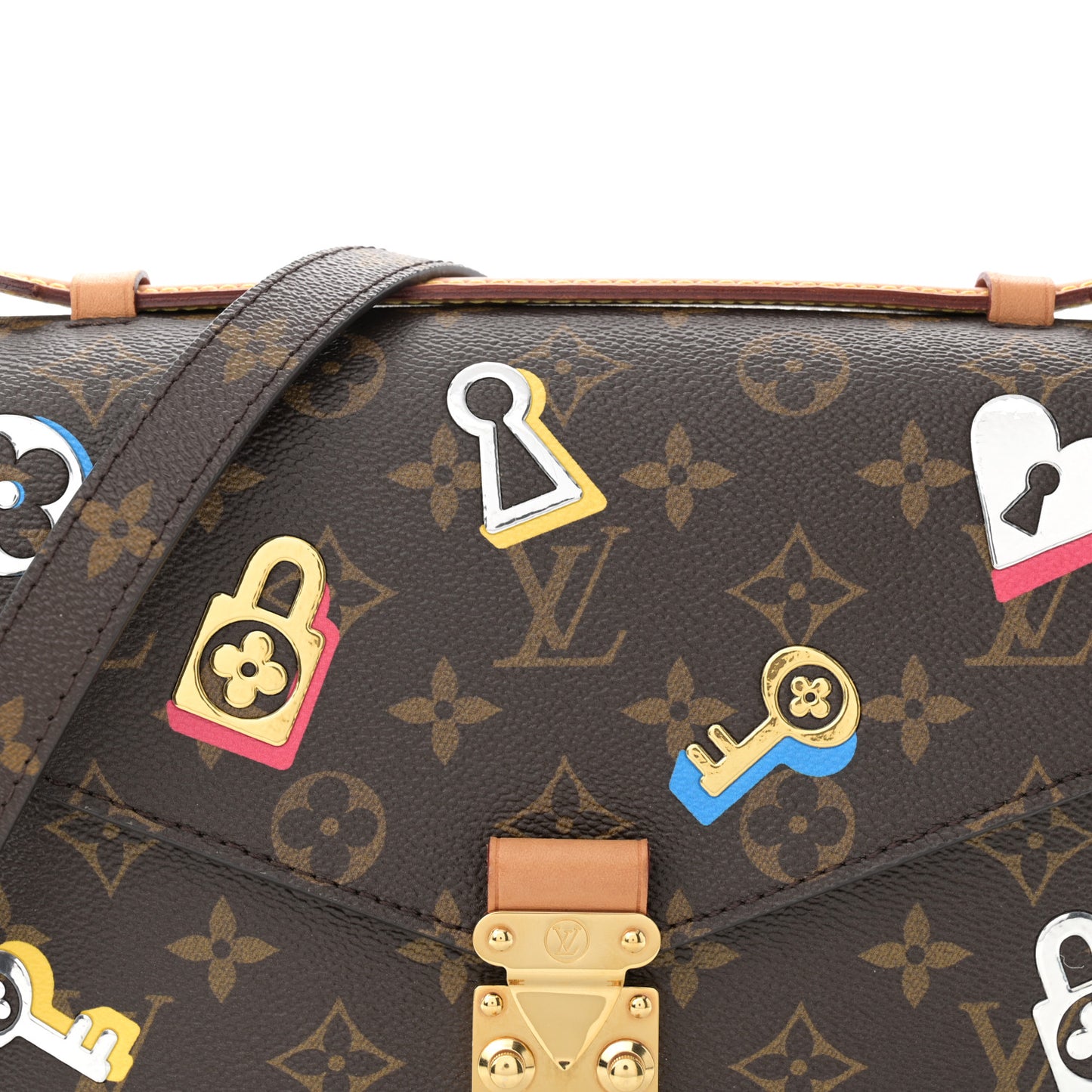 Monogram Love Lock Pochette Metis