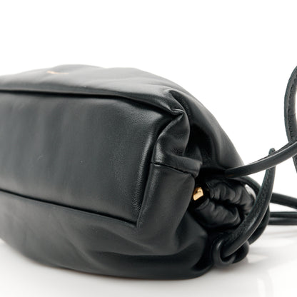 Mansur Gavriel Lambskin Mini Cloud Clutch Black Flamma 9 of 9
