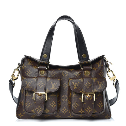 Louis Vuitton Monogram Manhattan NM Black 1 of 12