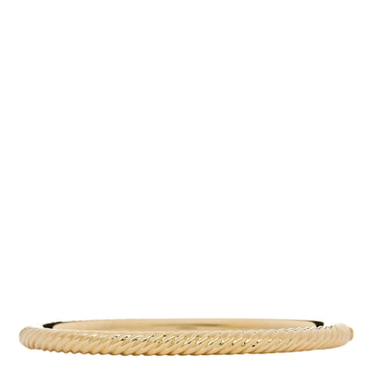 David Yurman 18K Yellow Gold 5mm Pure Form Smooth Bangle Bracelet 1 of 4