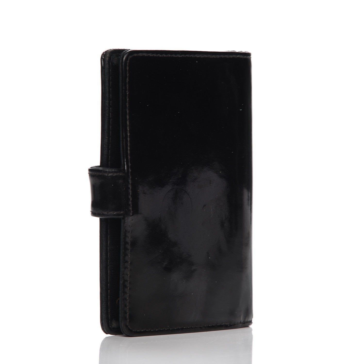 Chanel Patent CC Small Ring Agenda Planner Black 3 of 11