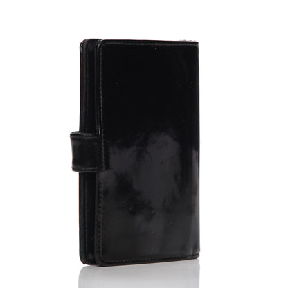 Chanel Patent CC Small Ring Agenda Planner Black 3 of 11
