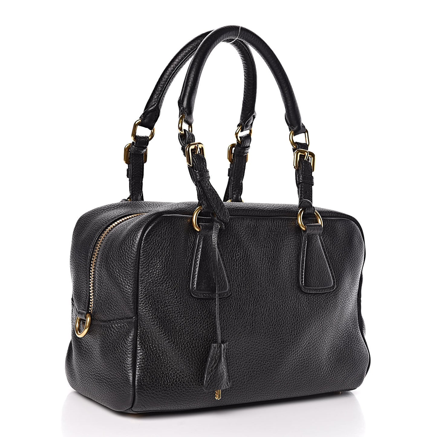 Vitello Daino Bowler Black