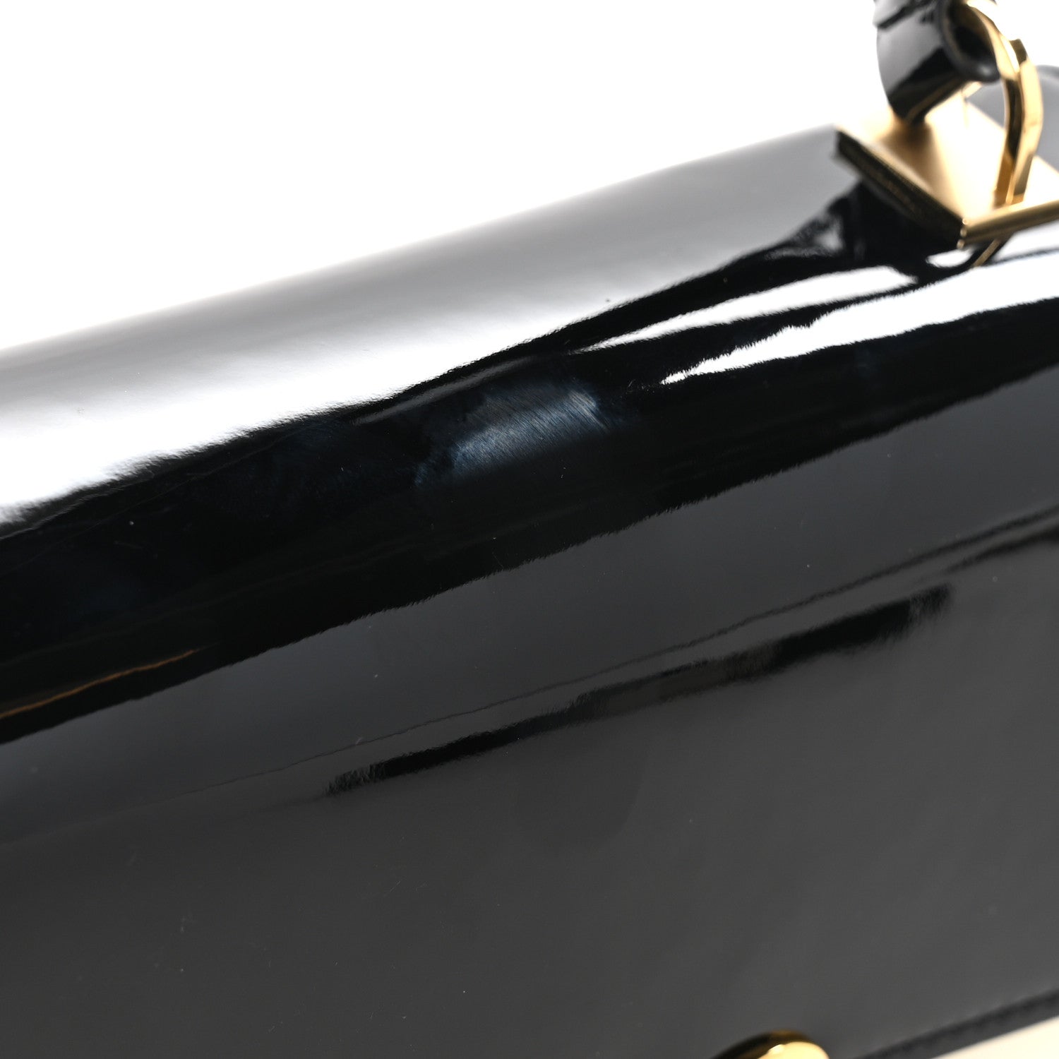 Celine Patent Teen Garance  Black White 11 of 11