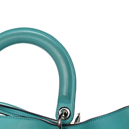 Christian Dior Smooth Calfskin Medium Diorissimo Tote Blue 24 of 25