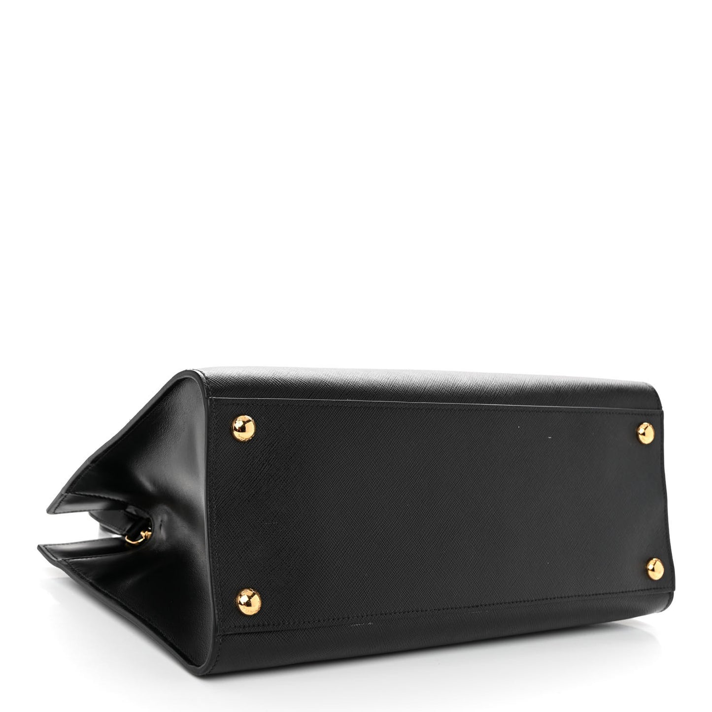 Saffiano Soft Calfskin Tote Black