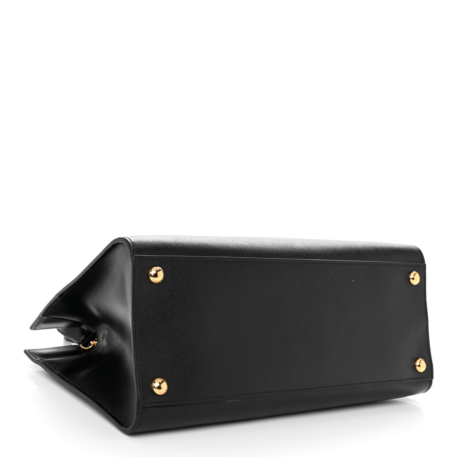 Prada Saffiano Soft Calfskin Tote Black 4 of 9