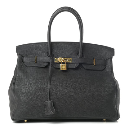 Hermes Togo Birkin 35 Black 1 of 12