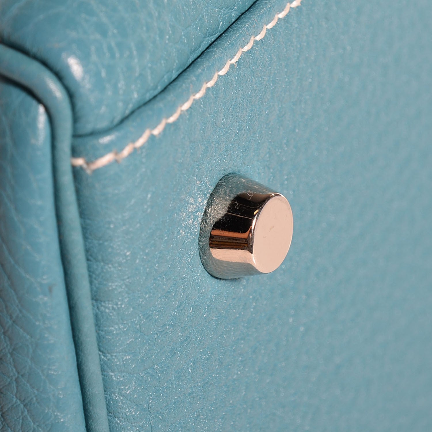 Hermes Togo Kelly Retourne 35 Blue Jean 10 of 25