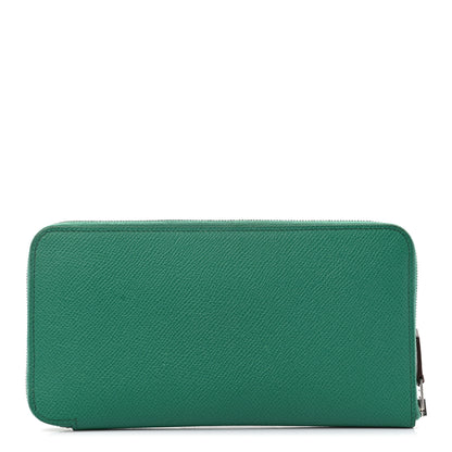 Hermes Epsom Silk'In Wallet Vert Jade 1 of 9