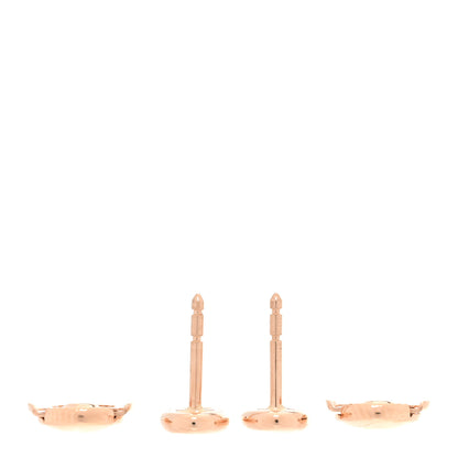 Hermes 18K Rose Gold TPM Farandole Stud Earrings 3 of 5