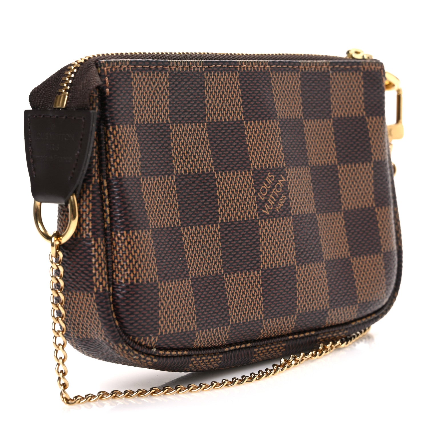 Louis Vuitton Damier Ebene Mini Pochette Accessories 3 of 10