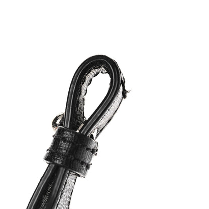 Off-White Saffiano Striped Diag Binder Belt Bag Black 8 of 8