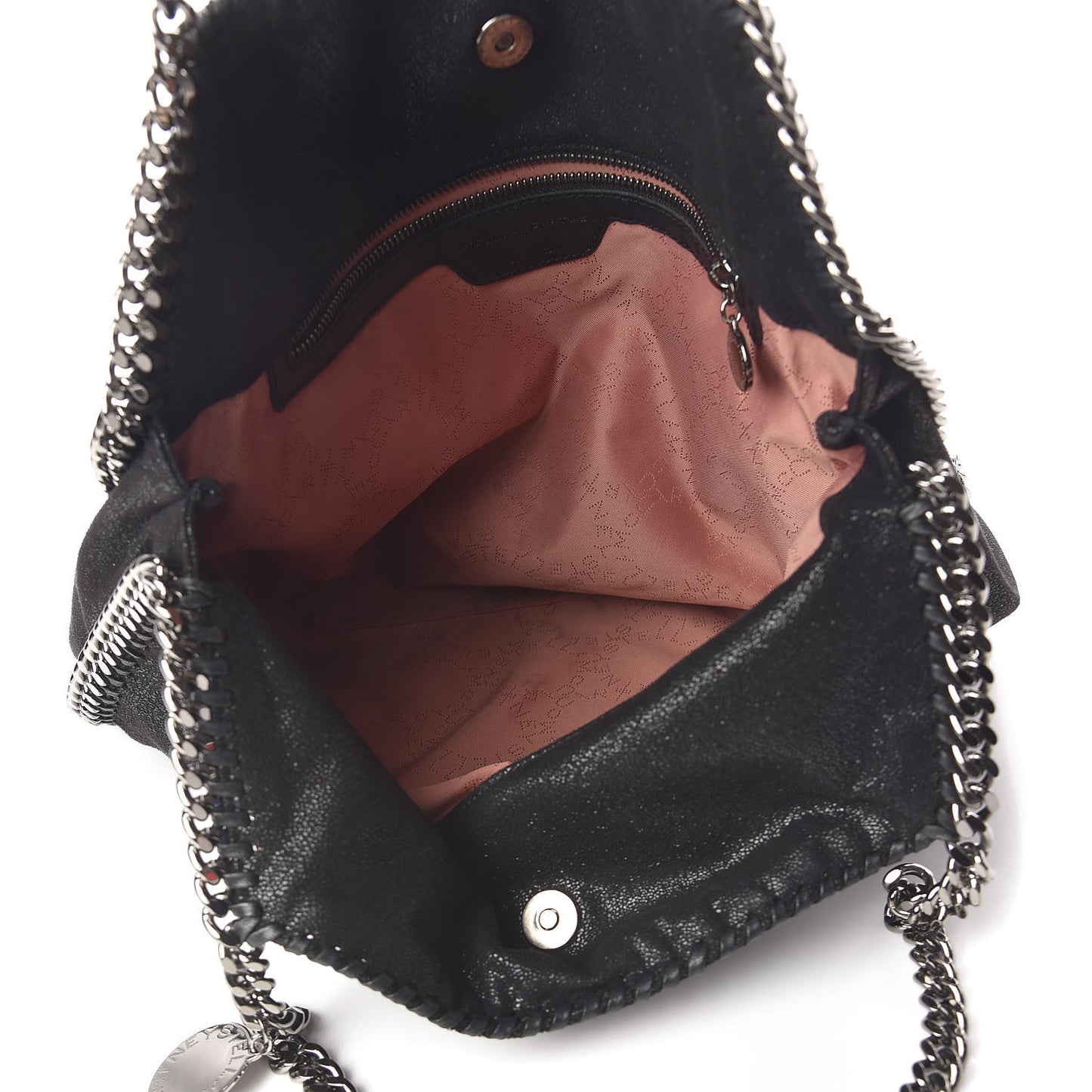 Shaggy Deer Small Falabella Tote Black