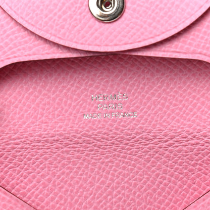 Hermes Epsom Bastia Coin Purse 5P Pink 6 of 8