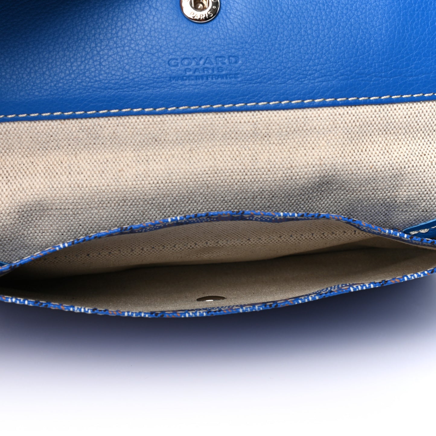 Goyardine Pouch Sky Blue