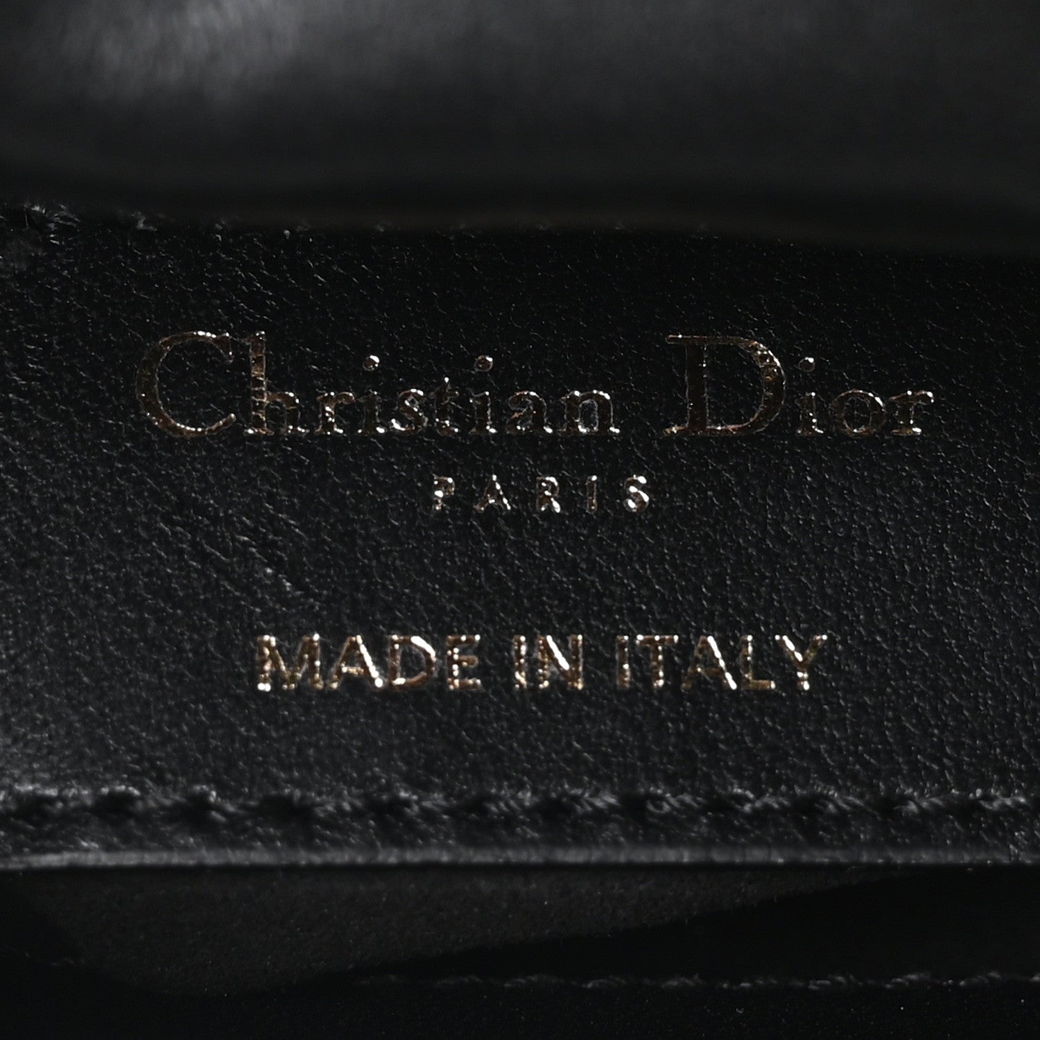Christian Dior Lambskin Cannage Micro Lady Dior Black 6 of 10