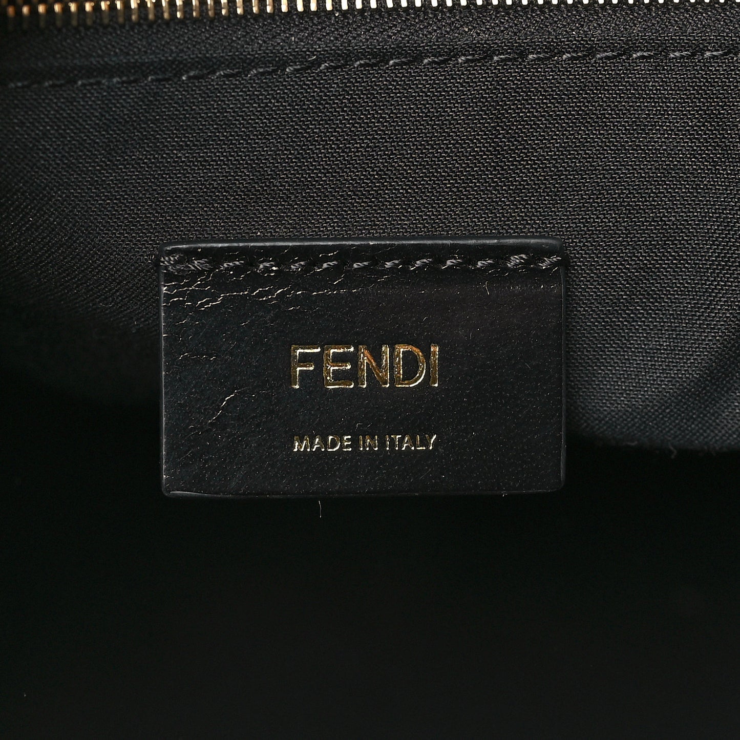 Fabric Jacquard Cuoio Roma FF Metallic Thread Karligraphy Weekender Gold Black