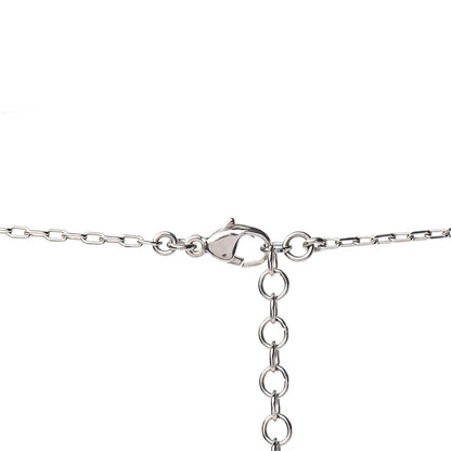 Chanel Crystal Star CC Long Necklace Silver 5 of 5