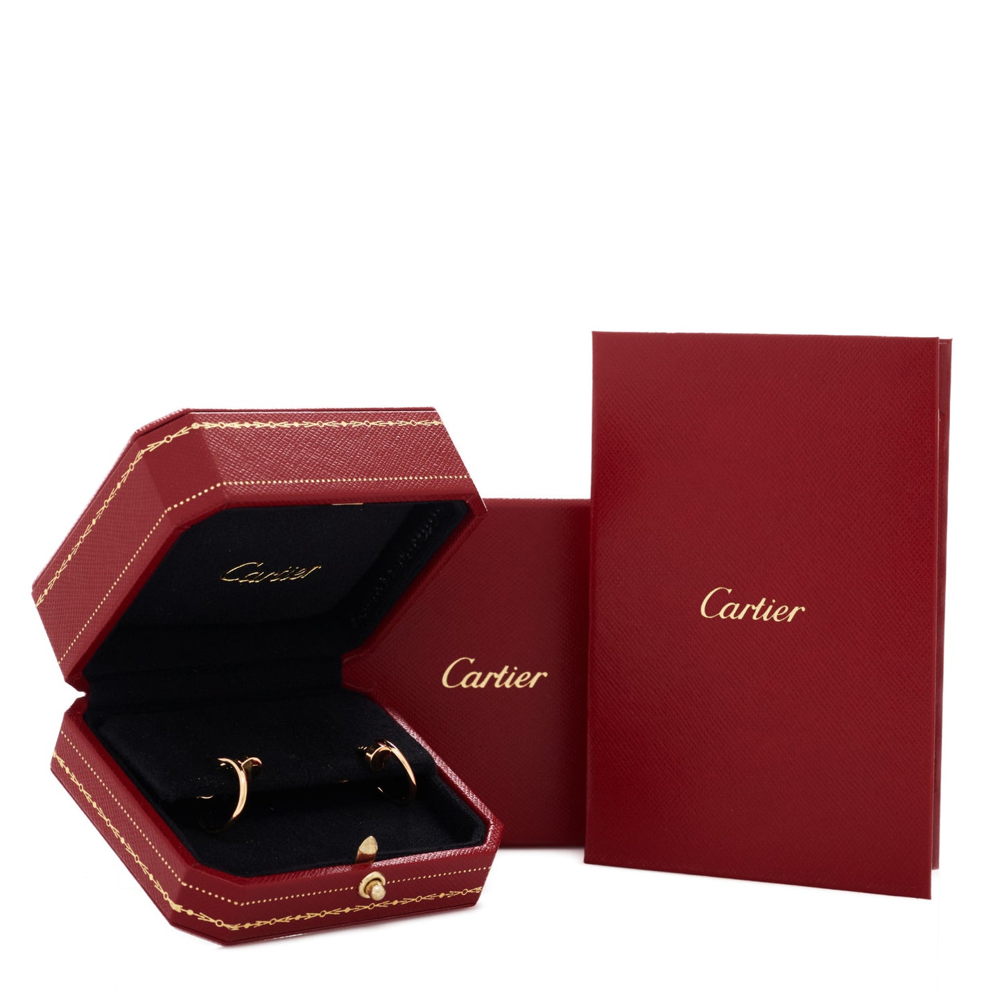 18K Pink Gold Juste Un Clou Hoop Earrings