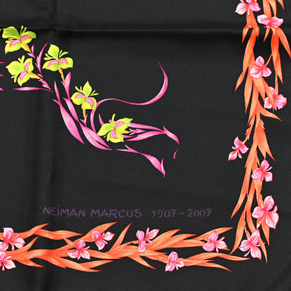 Hermes Silk Cheval Fleuri Scarf 90 3 of 7