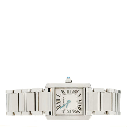 Cartier Stainless Steel 20mm Tank Francaise Quartz Watch 2 of 4