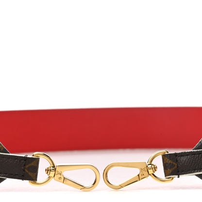 Louis Vuitton Monogram Bandouliere Shoulder Strap Red 4 of 4