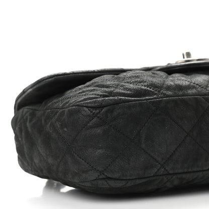 Chanel Iridescent Calfskin Large Chic Quilt Flap Black 8 of 11