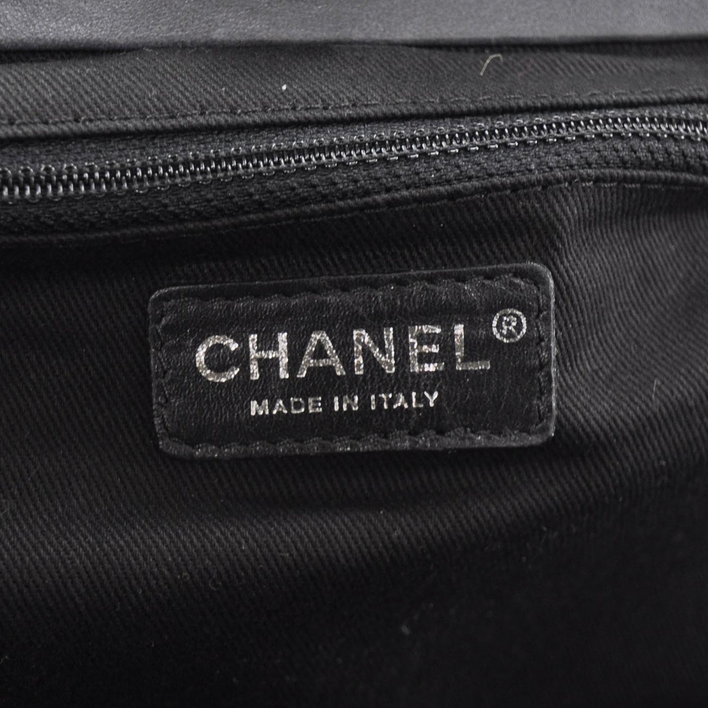 Lambskin Quilted Ritz Flap Bag Grey