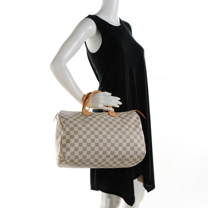 Louis Vuitton Damier Azur Speedy 35 2 of 9