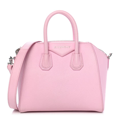 Givenchy Sugar Goatskin Mini Antigona Bright Pink 1 of 9