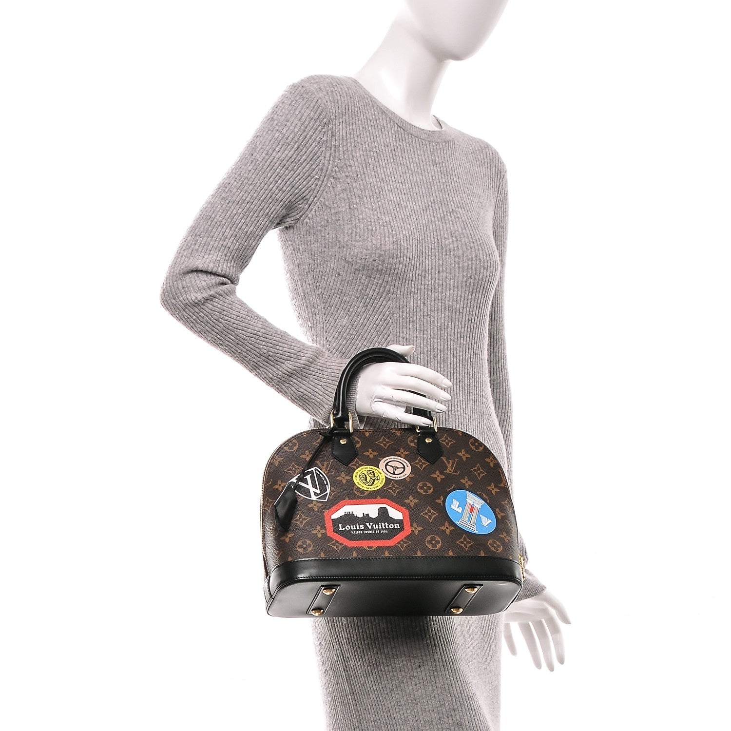 Louis Vuitton Monogram World Tour Alma PM 2 of 6