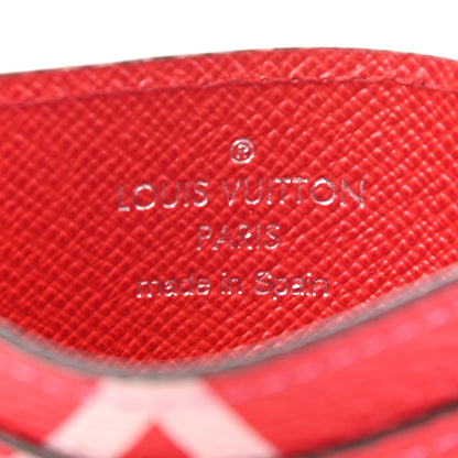 Louis Vuitton Monogram Escale Card Holder Rouge 6 of 7