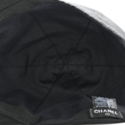 Chanel Cotton CC Cap Hat Black 7 of 11