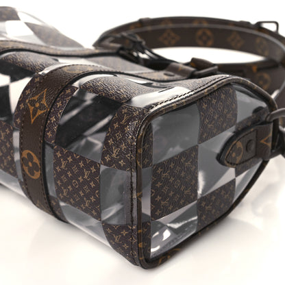 Louis Vuitton PVC Monogram Chess Keepall Bandouliere 25 8 of 10