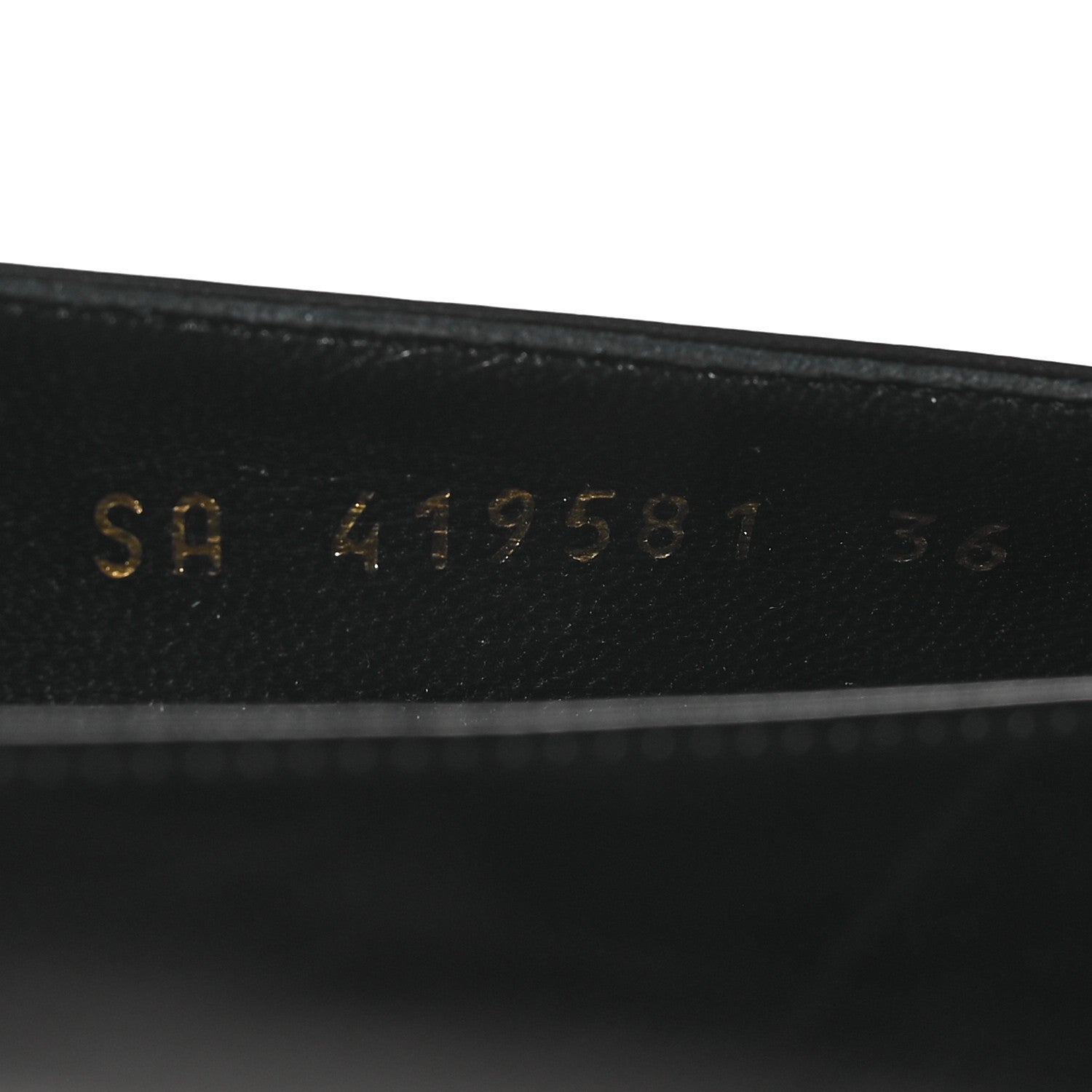 Saint Laurent Calfskin Pumps 36 Black 5 of 8