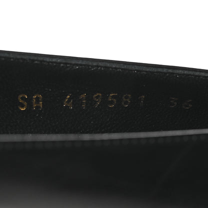 Saint Laurent Calfskin Pumps 36 Black 5 of 8