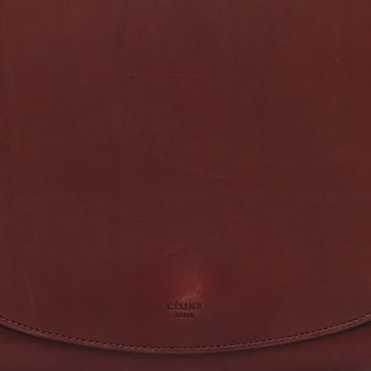 Celine Natural Calfskin Trotteur Messenger Bag Burgundy 9 of 11