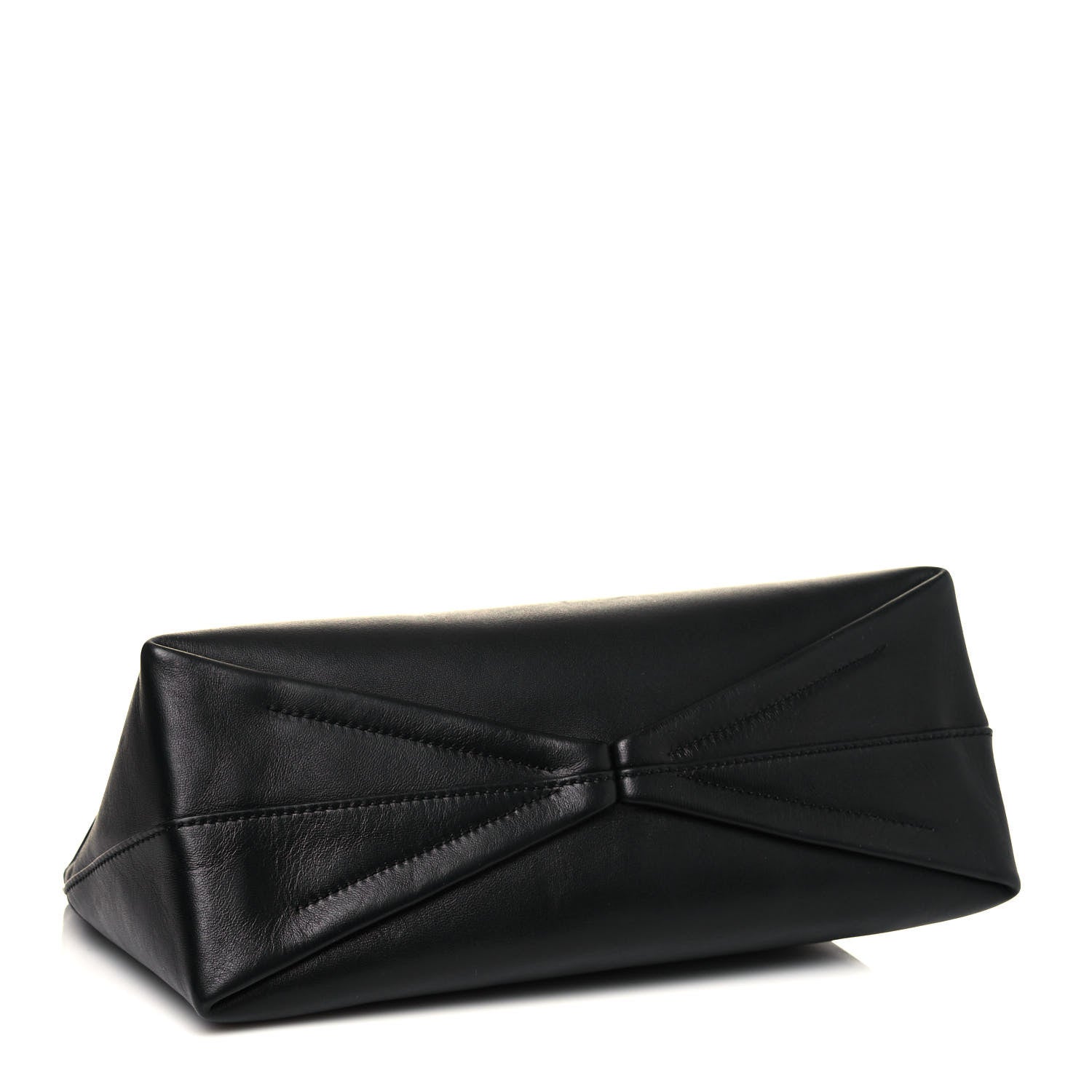 Alexander McQueen Nappa Skull Four Ring Clutch Black 4 of 16