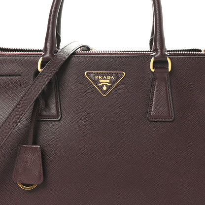 Prada Saffiano Lux Medium Galleria Double Zip Tote Bordeaux 8 of 11