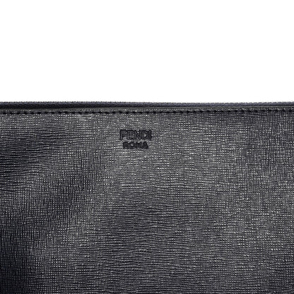 Fendi Metallic Vitello Elite Monster Eyes Pouch Navy Multicolor 6 of 8