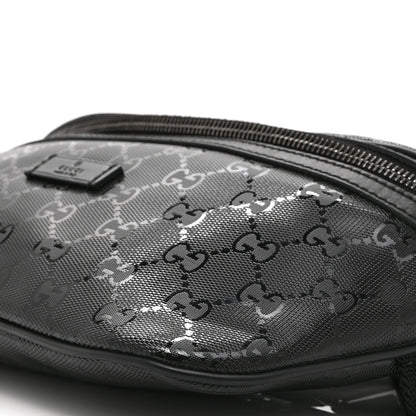 Gucci Imprime Monogram Belt Bag Black 11 of 11