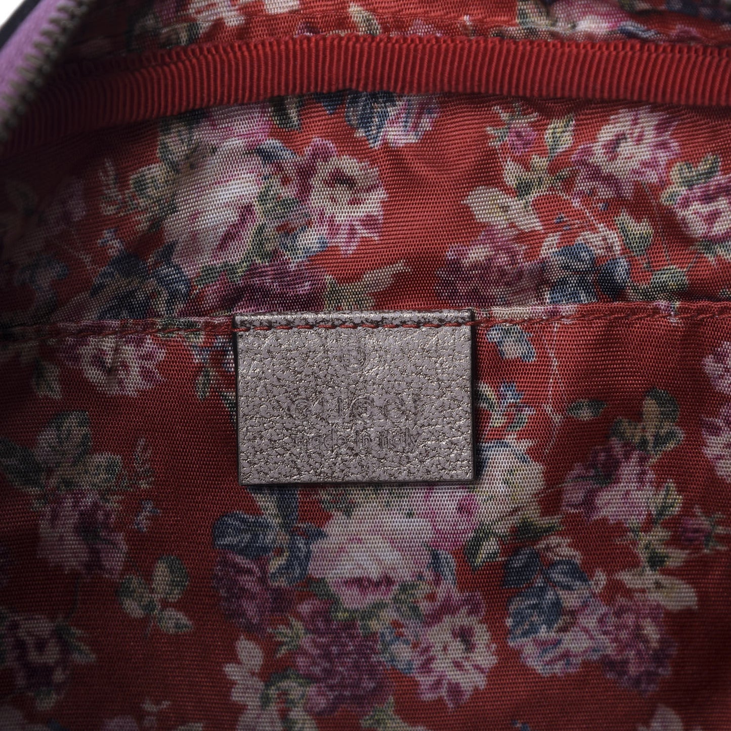 Laminated Nappa Trapuntata Small Zumi Shoulder Bag Rosa Lago Rame